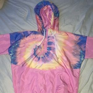 tie dye windbreaker